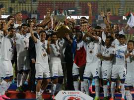 El Chennaiyin ganó la Superliga India de 2015. AFP/Archivo