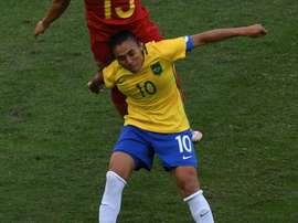 Five-time World Player of the Year Marta was in sensational form as Brazils women won 3-0 over China