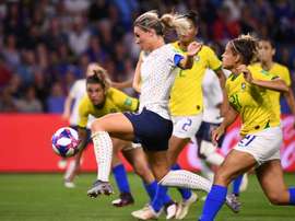 Henry scored France's winner against Brazil. AFP