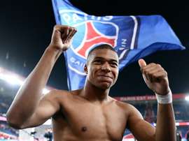 Mbappe est sur un petit nuage. AFP