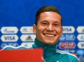 Draxler está feliz en el PSG. AFP
