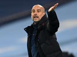 Pep Guardiola is preparing for his 700th game as a manager. AFP