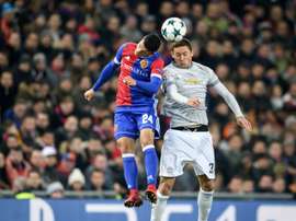 Mohamed Elyounoussi played in the Champions League for Basel. AFP