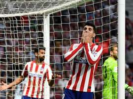 As lesões separam o tridente de Simeone. AFP