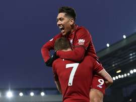 Firmino, incertain pour le match face au Barça. AFP