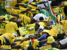 Mamelodi Sundowns won their last Premiership match of the calendar year. AFP