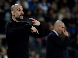 Roles reversed as Guardiola seeks to follow trail blazed by Zidane. AFP