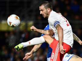 Bonucci has extended his Juventus contract. AFP