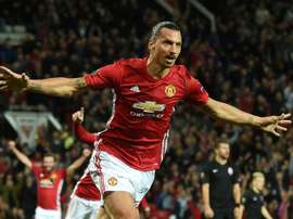 Manchester United won their first major trophy under Jose Mourinho thanks to Zlatan Ibrahimovic. AFP