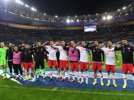UEFA are investigating. AFP