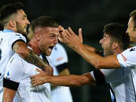 Milinkovic-Savic est dans le viseur du PSG. AFP