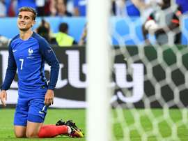 Griezmann n'a pas pu marquer face à Rui Patricio en finale de la dernière Euro. AFP