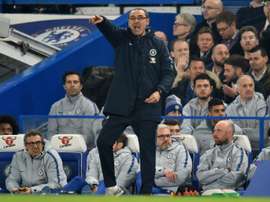This defeat mounts the pressure on Maurizio Sarri. AFP