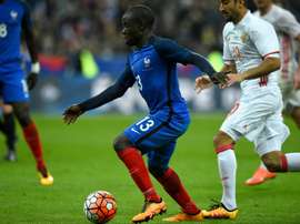 France's midfielder N'Golo Kante will be suspended for the quarter-finals. BeSoccer