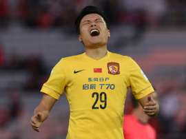 Guangzhou Evergrande forward Gao Lin