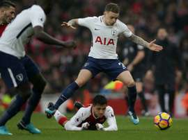 Tottenham's Kieran Trippier has become famous for his attacking contributions. AFP