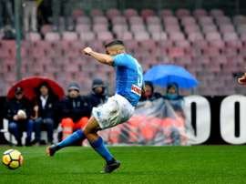Allan rempile avec le Napoli. AFP