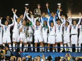 Antlers won their first title. AFP