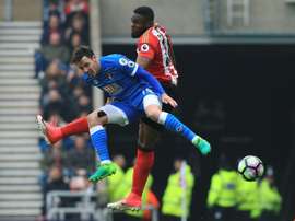 Anichebe played for three Premier League clubs. AFP