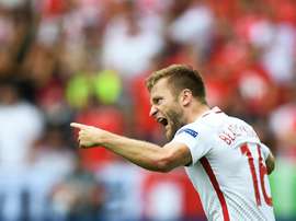Blaszczykowski cuore d'oro. AFP