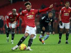 La réponse de Bruno à Klopp sur les penaltys de United. AFP