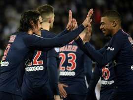 PSG's big stars recovered the side's winning form. AFP