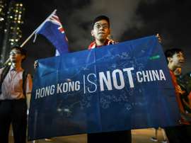 Tensions between China and Hong Kong remain. AFP