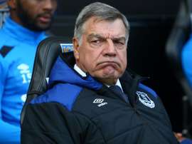 Allardyce's grandson made an appearance against his old team Everton. AFP