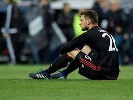 Ulreich made a fatal error to allow Karim Benzema to score his second. AFP