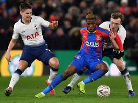 It is just the latest suspension that Zaha has been given this season. AFP