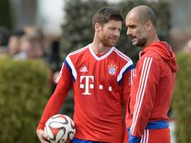 Xabi Alonso falou sobre o poder de Guardiola. AFP