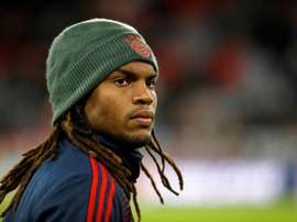 Renato Sanches ne tient plus. AFP