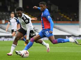 Wilfried Zaha has been praised by Crystal Palace manager Roy Hodgson. AFP