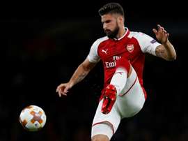 Giroud is a January target for Everton. AFP