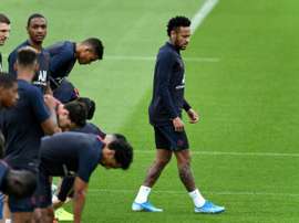 Tuchel says Neymar is not playing because of his uncertain future. AFP