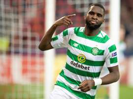 Edouard scored Celtic's winner over Hearts. AFP
