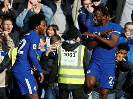 O Chelsea está na próxima fase da FA Cup. AFP