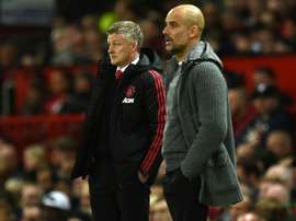Le service de Guardiola à United. AFP
