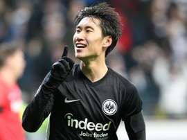 El Eintracht de Frankfurt pelea por jugar en Europa el próximo curso. AFP