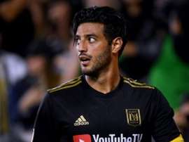 Vela, élu capitaine de l'équipe des stars de MLS. AFP