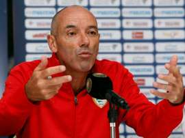 French coach Paul Le Guen, pictured on October 7, 2015, led Lyon to three Ligue 1 titles between 2002 and 2005