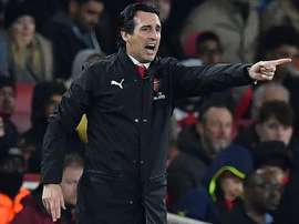 Emery's side will progress to the knockout stages with a win. AFP