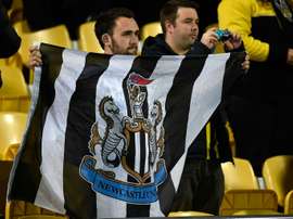 Newcastle fans are not happy with their ownership. AFP