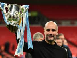 Guardiola envoie un message positif. AFP