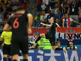 Perisic grabbed the winner for Croatia. Captura