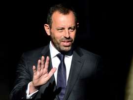 Rosell is charged with money laundering. AFP