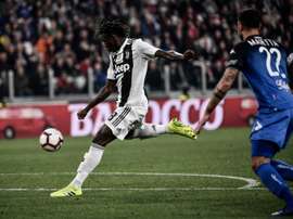 Vitória da Juve: Kean ao melhor estilo CR7. AFP
