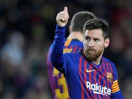 Messi segue o Atlas no instagram. AFP
