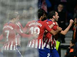 Godin scored the opener. AFP