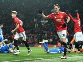O United visita o Bournemouth. AFP